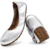 image:imageDREAM PAIRS Womens Ballet Flats Foldable Round Toe Dressy Comfortable Slip On Dress ShoesSilver