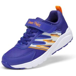 image:imageDREAM PAIRS Boys Girls Shoes Kids Tennis Running Athletic School Gym Breathable Lightweight Sneakers for LittleBig KidNavy