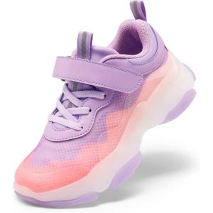 image:imageDREAM PAIRS Boys Girls Slipon Sneakers Lightweight Breathable Walking ShoesPurplePink