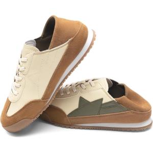image:imageDREAM PAIRS Boys Girls Sneakers Foldable Back Retro Classic Casual Tennis Lightweight Breathable Walking Shoes for LittleBig KidBrownBeige