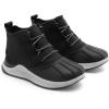 image:imageDREAM PAIRS Ankle Winter Boots for Women Waterproof Lace Up AntiSlip Warm Snow Booties Fashion Sneaker BootsBlack