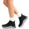 image:imageDREAM PAIRS Ankle Winter Boots for Women Waterproof Lace Up AntiSlip Warm Snow Booties Fashion Sneaker BootsBlack