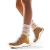image:imageDREAM PAIRS Ankle Winter Boots for Women Waterproof Lace Up AntiSlip Warm Snow Booties Fashion Sneaker BootsChestnutGrey