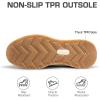 image:imageDREAM PAIRS Ankle Winter Boots for Women Waterproof Lace Up AntiSlip Warm Snow Booties Fashion Sneaker BootsChestnutGrey