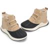 image:imageDREAM PAIRS Ankle Winter Boots for Women Waterproof Lace Up AntiSlip Warm Snow Booties Fashion Sneaker BootsSand