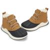image:imageDREAM PAIRS Ankle Winter Boots for Women Waterproof Lace Up AntiSlip Warm Snow Booties Fashion Sneaker BootsTan