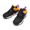 image:imageDREAM PAIRS Boys Girls Basketball Shoes Little Kid Big Kid NonSlip Sport Athletic Sneakers Boys Comfortable Durable School Training ShoesBlackGoldPurple