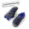 image:imageDREAM PAIRS Boys Girls ClosedToe Outdoor Summer Sport Sandals for ToddlerLittleBig KidBlackDark Blue