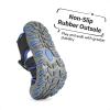 image:imageDREAM PAIRS Boys Girls ClosedToe Outdoor Summer Sport Sandals for ToddlerLittleBig KidBlackDark Blue