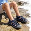 image:imageDREAM PAIRS Boys Girls ClosedToe Outdoor Summer Sport Sandals for ToddlerLittleBig KidBlackDark Blue