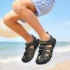 image:imageDREAM PAIRS Boys Girls ClosedToe Outdoor Summer Sport Sandals for ToddlerLittleBig KidBlackGreyYellow