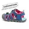 image:imageDREAM PAIRS Boys Girls ClosedToe Outdoor Summer Sport Sandals for ToddlerLittleBig KidBlueFuchsiaMint