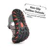 image:imageDREAM PAIRS Boys Girls ClosedToe Outdoor Summer Sport Sandals for ToddlerLittleBig KidGreyLightGreyRed