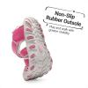 image:imageDREAM PAIRS Boys Girls ClosedToe Outdoor Summer Sport Sandals for ToddlerLittleBig KidHot Pink