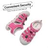 image:imageDREAM PAIRS Boys Girls ClosedToe Outdoor Summer Sport Sandals for ToddlerLittleBig KidHot Pink