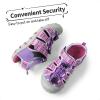 image:imageDREAM PAIRS Boys Girls ClosedToe Outdoor Summer Sport Sandals for ToddlerLittleBig KidPurpleLightPurple