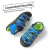 image:imageDREAM PAIRS Boys Girls ClosedToe Outdoor Summer Sport Sandals for ToddlerLittleBig KidRoyalBlueGreen