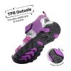 image:imageDREAM PAIRS Boys Girls Outdoor Summer Sport Athletic Sandals for ToddlerLittleBig KidPurpleFuchsiaLightGrey