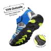 image:imageDREAM PAIRS Boys Girls Outdoor Summer Sport Athletic Sandals for ToddlerLittleBig KidRoyalNeonGreenLightGrey