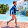 image:imageDREAM PAIRS Boys Girls Sandals Kids Adventurous LightWeight Adjustable Straps Summer Water Shoes ToddlerLittle KidBig KidBabyBlue