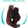 image:imageDREAM PAIRS Boys Girls Sandals Kids Adventurous LightWeight Adjustable Straps Summer Water Shoes ToddlerLittle KidBig KidBlackRed
