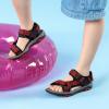image:imageDREAM PAIRS Boys Girls Sandals Kids Adventurous LightWeight Adjustable Straps Summer Water Shoes ToddlerLittle KidBig KidBlackRed