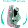 image:imageDREAM PAIRS Boys Girls Sandals Kids Adventurous LightWeight Adjustable Straps Summer Water Shoes ToddlerLittle KidBig KidMintPink