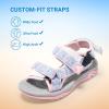 image:imageDREAM PAIRS Boys Girls Sandals Kids Adventurous LightWeight Adjustable Straps Summer Water Shoes ToddlerLittle KidBig KidPink