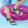 image:imageDREAM PAIRS Boys Girls Sandals Kids Adventurous LightWeight Adjustable Straps Summer Water Shoes ToddlerLittle KidBig KidRoyalNeonGreen