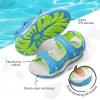 image:imageDREAM PAIRS Boys Girls Sandals Kids Athletic Summer Sports Water Shoes for ToddlerLittle KidBig KidBlueGreen