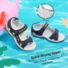 image:imageDREAM PAIRS Boys Girls Sandals Kids Athletic Summer Sports Water Shoes for ToddlerLittle KidBig KidDarkBlue