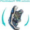 image:imageDREAM PAIRS Boys Girls Sandals Kids Athletic Summer Sports Water Shoes for ToddlerLittle KidBig KidDarkGreyRoyalNeonGreen