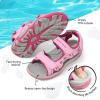image:imageDREAM PAIRS Boys Girls Sandals Kids Athletic Summer Sports Water Shoes for ToddlerLittle KidBig KidPinkFuchsia