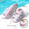 image:imageDREAM PAIRS Boys Girls Sandals Kids Athletic Summer Sports Water Shoes for ToddlerLittle KidBig KidRainbowPinkpu