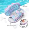 image:imageDREAM PAIRS Boys Girls Sandals Kids Athletic Summer Sports Water Shoes for ToddlerLittle KidBig KidRainbowPurple