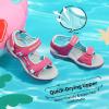 image:imageDREAM PAIRS Boys Girls Sandals Kids Athletic Summer Sports Water Shoes for ToddlerLittle KidBig KidRoseRed