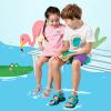 image:imageDREAM PAIRS Boys Girls Sandals Summer Outdoor Athletic Kids Sport Water Shoes for ToddlerLittle KidBlueCrocodile
