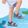 image:imageDREAM PAIRS Boys Girls Sandals Summer Outdoor Athletic Kids Sport Water Shoes for ToddlerLittle KidGreyBlue