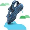 image:imageDREAM PAIRS Boys Girls Sandals Summer Outdoor Athletic Kids Sport Water Shoes for ToddlerLittle KidNavyBlueDinosaur