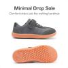 image:imageDREAM PAIRS Boys Girls Shoes Kids Barefoot Wide Toe Casual Walking Lightweight Running Athletic Sneakers Little Kid Big KidGrey