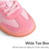image:imageDREAM PAIRS Boys Girls Shoes Kids Barefoot Wide Toe Casual Walking Lightweight Running Athletic Sneakers Little Kid Big KidPink