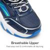 image:imageDREAM PAIRS Boys Girls Shoes Kids Tennis Athletic Running Footwear Breathable Walking Sneakers for LittleBig KidNavyNeon Green