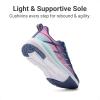 image:imageDREAM PAIRS Boys Girls Shoes Kids Tennis Athletic Running Footwear Lace Up Walking DuraPlay Breathable Lightweight Sneakers for LittleBig KidDark BluePink