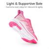 image:imageDREAM PAIRS Boys Girls Shoes Kids Tennis Athletic Running Footwear Lace Up Walking DuraPlay Breathable Lightweight Sneakers for LittleBig KidHot Pink
