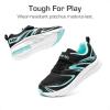 image:imageDREAM PAIRS Boys Girls Shoes Kids Tennis Athletic Running Gym School Sneakers for Little Big KidBlackBlue
