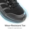 image:imageDREAM PAIRS Boys Girls Shoes Kids Tennis Slip on Footwear Running Athletic Sports School SneakersBlack