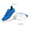 image:imageDREAM PAIRS Boys Girls Shoes Kids Tennis Slip on Footwear Running Athletic Sports School SneakersBlue
