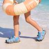 image:imageDREAM PAIRS Boys Girls Summer Outdoor Athletic Sport Sandals Walking Hiking Hook and Loop Adjustable Multicolor for ToddlerLittleBig KidsBabyBluePink
