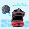 image:imageDREAM PAIRS Boys Girls Summer Outdoor Athletic Sport Sandals Walking Hiking Hook and Loop Adjustable Multicolor for ToddlerLittleBig KidsBlackGreyRed