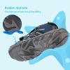 image:imageDREAM PAIRS Boys Girls Summer Outdoor Athletic Sport Sandals Walking Hiking Hook and Loop Adjustable Multicolor for ToddlerLittleBig KidsDark Blue